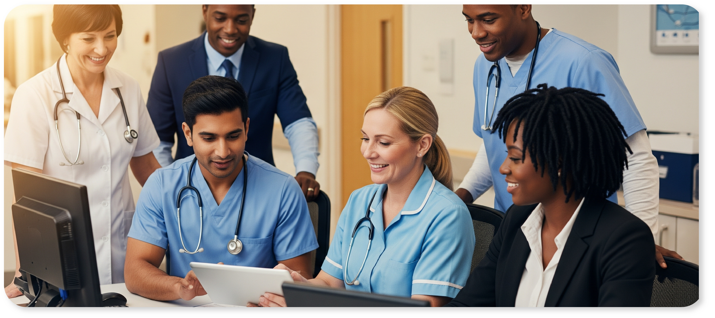 Doctor with stethoscope